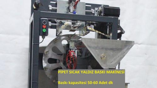 Pipet Yaldız Baskı Makinesi
